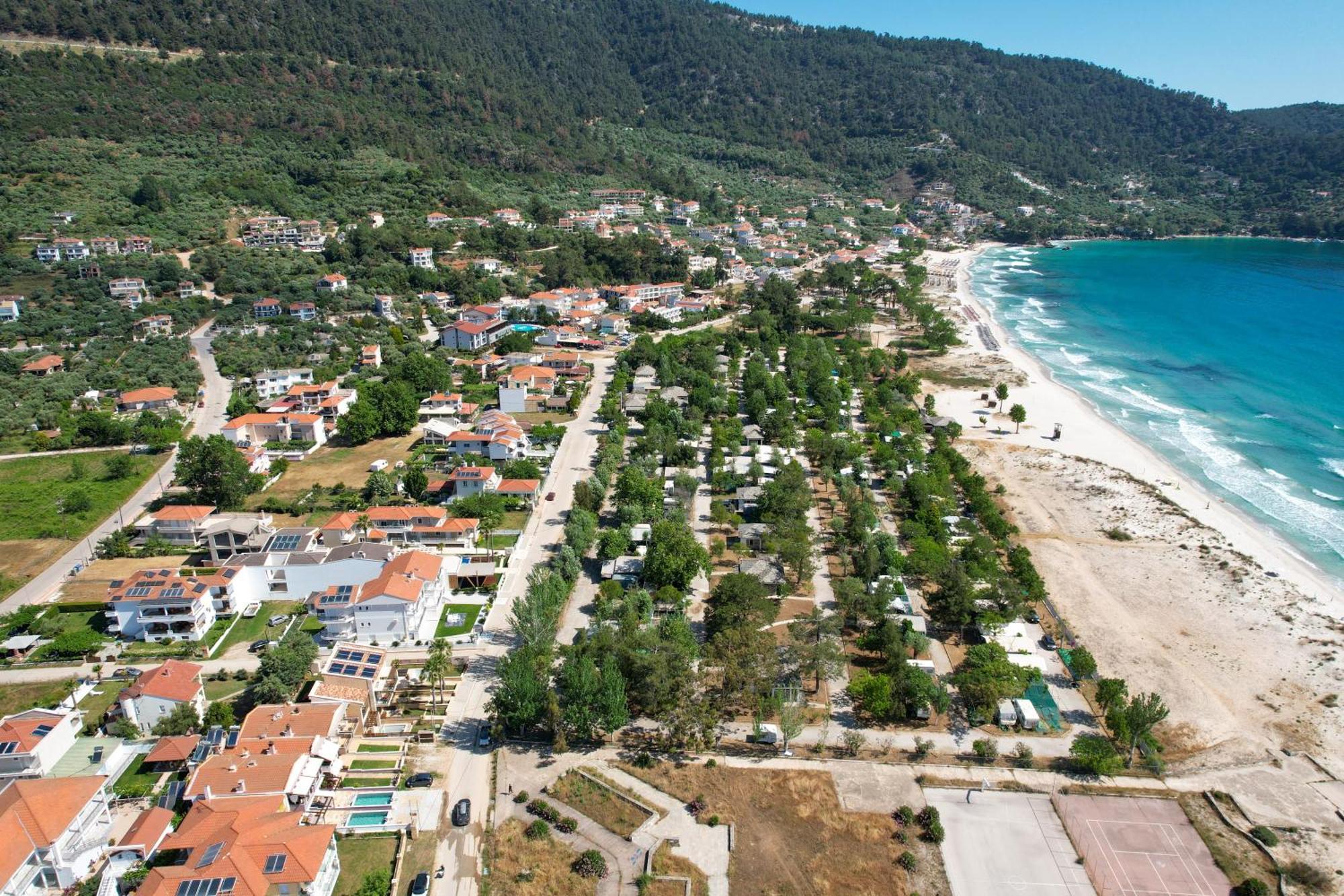 Golden Sunrise Apartments Chrysi Ammoudia Exterior foto