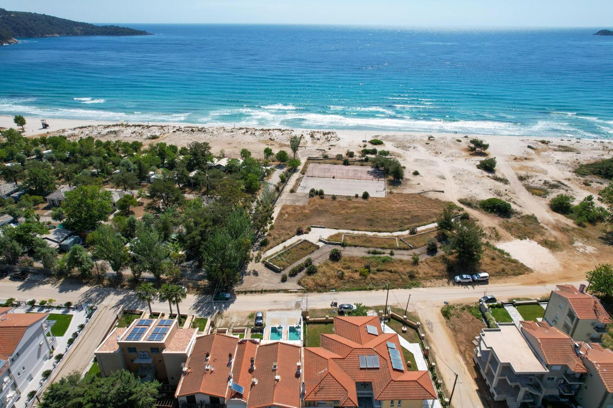 Golden Sunrise Apartments Chrysi Ammoudia Exterior foto