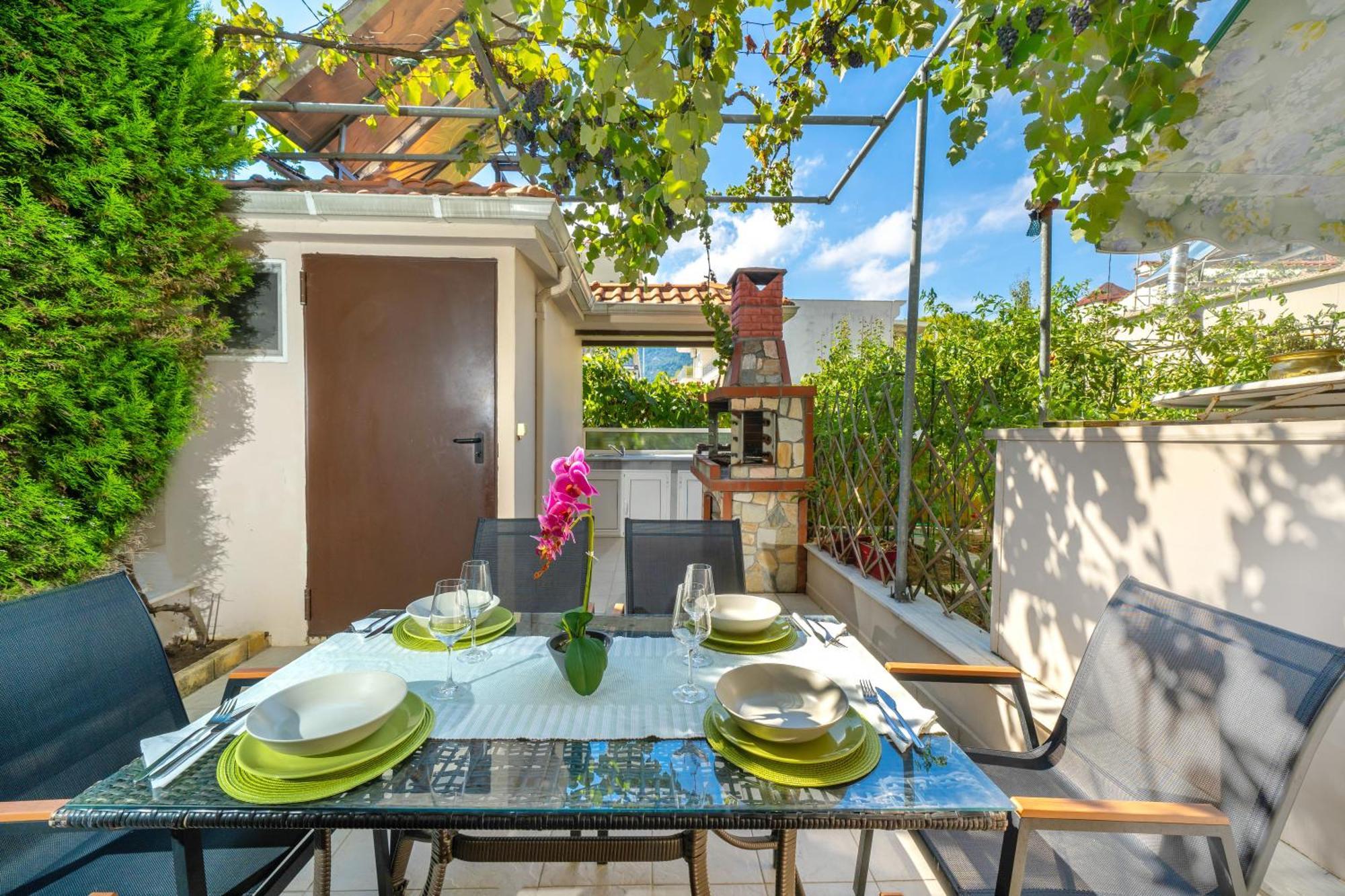 Golden Sunrise Apartments Chrysi Ammoudia Exterior foto
