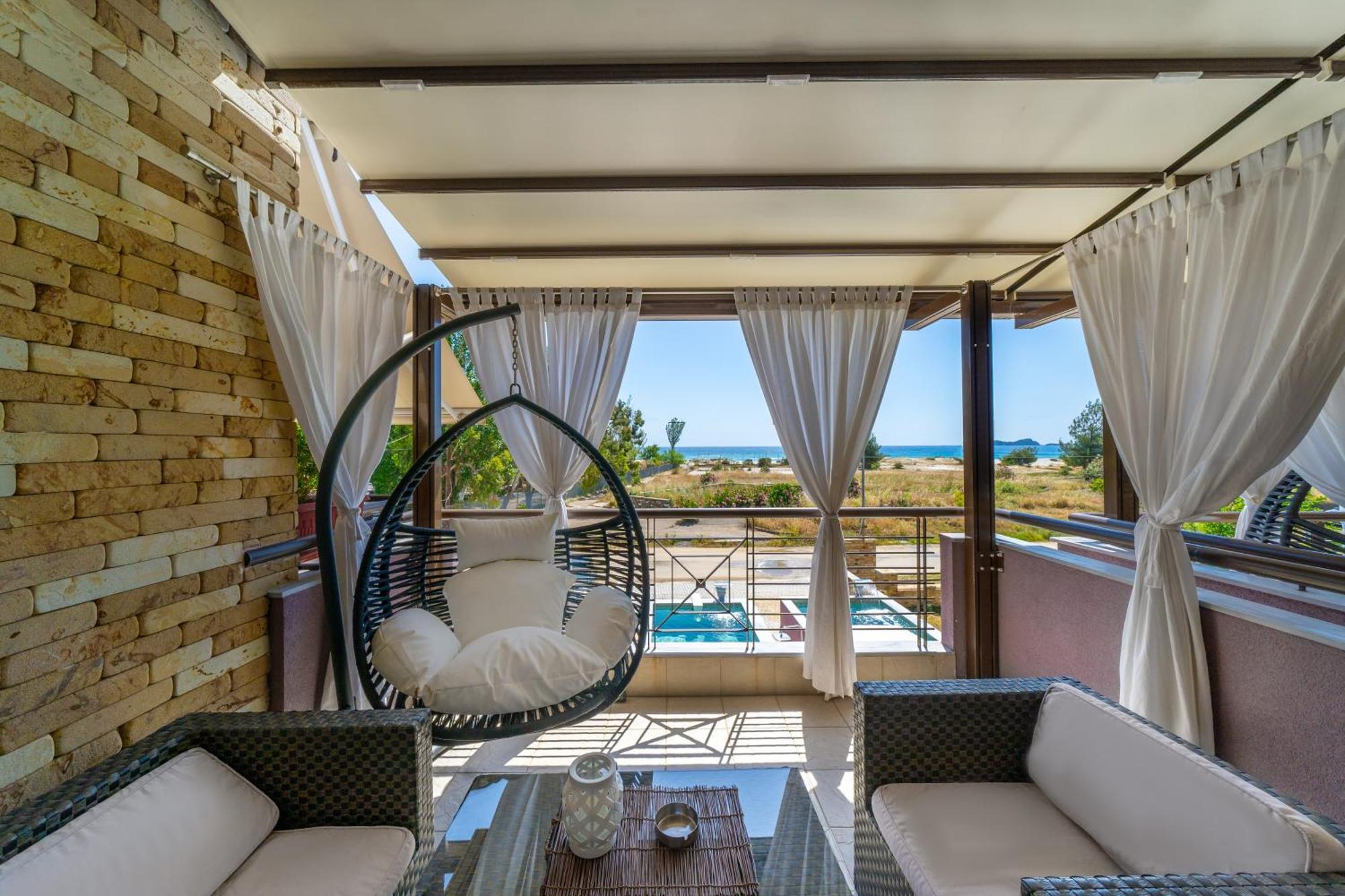 Golden Sunrise Apartments Chrysi Ammoudia Exterior foto