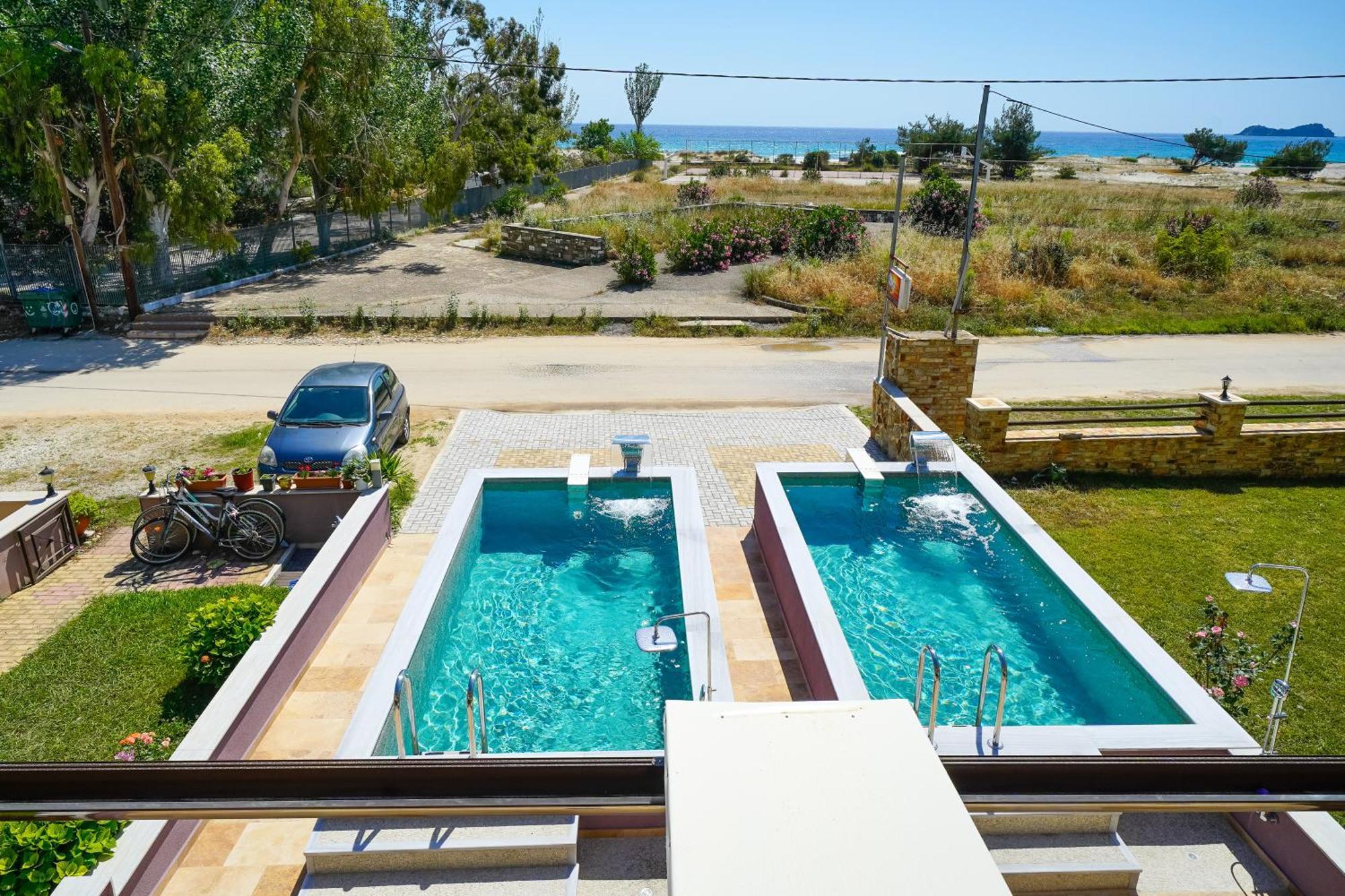 Golden Sunrise Apartments Chrysi Ammoudia Exterior foto