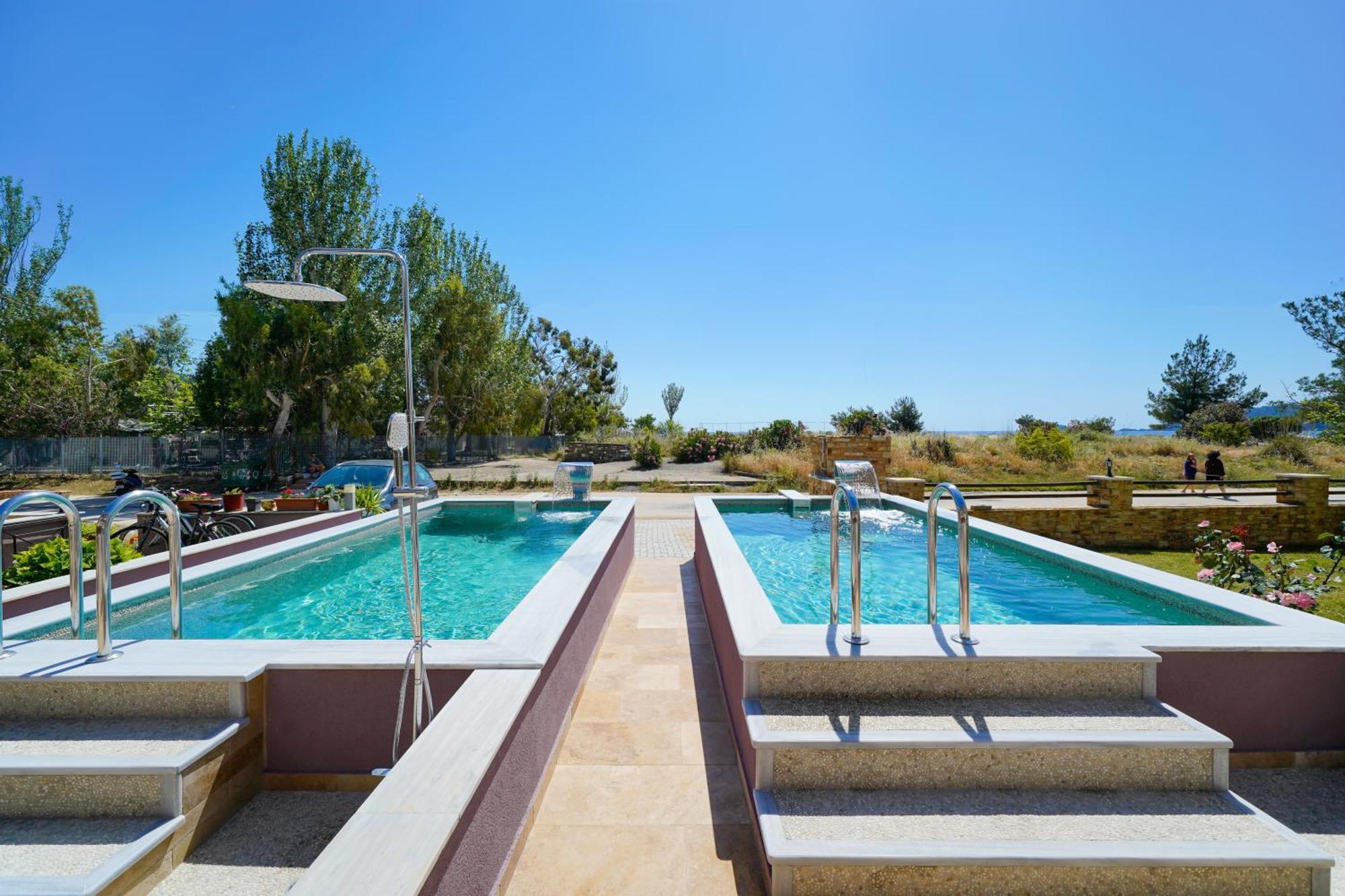 Golden Sunrise Apartments Chrysi Ammoudia Exterior foto