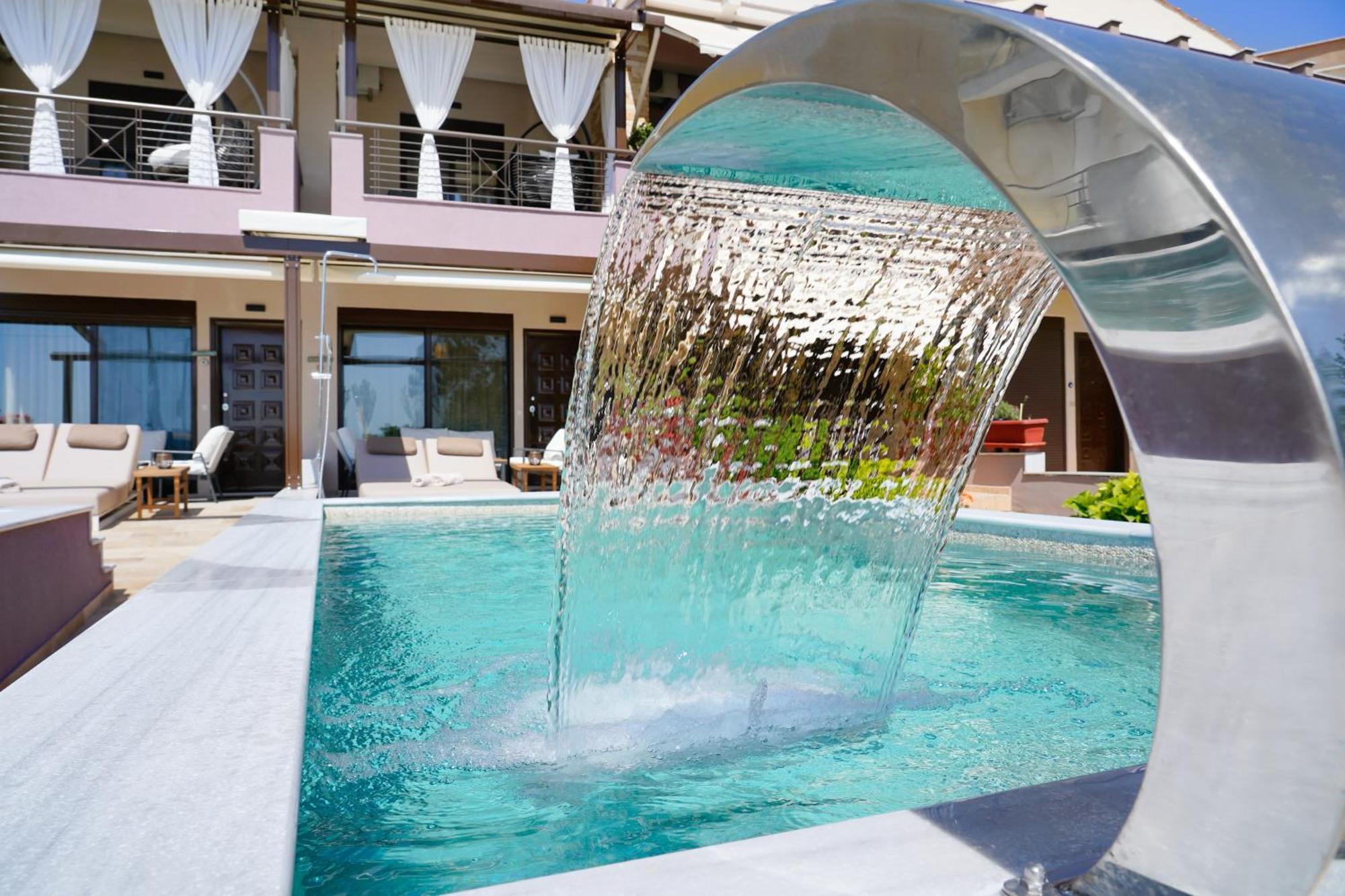 Golden Sunrise Apartments Chrysi Ammoudia Exterior foto