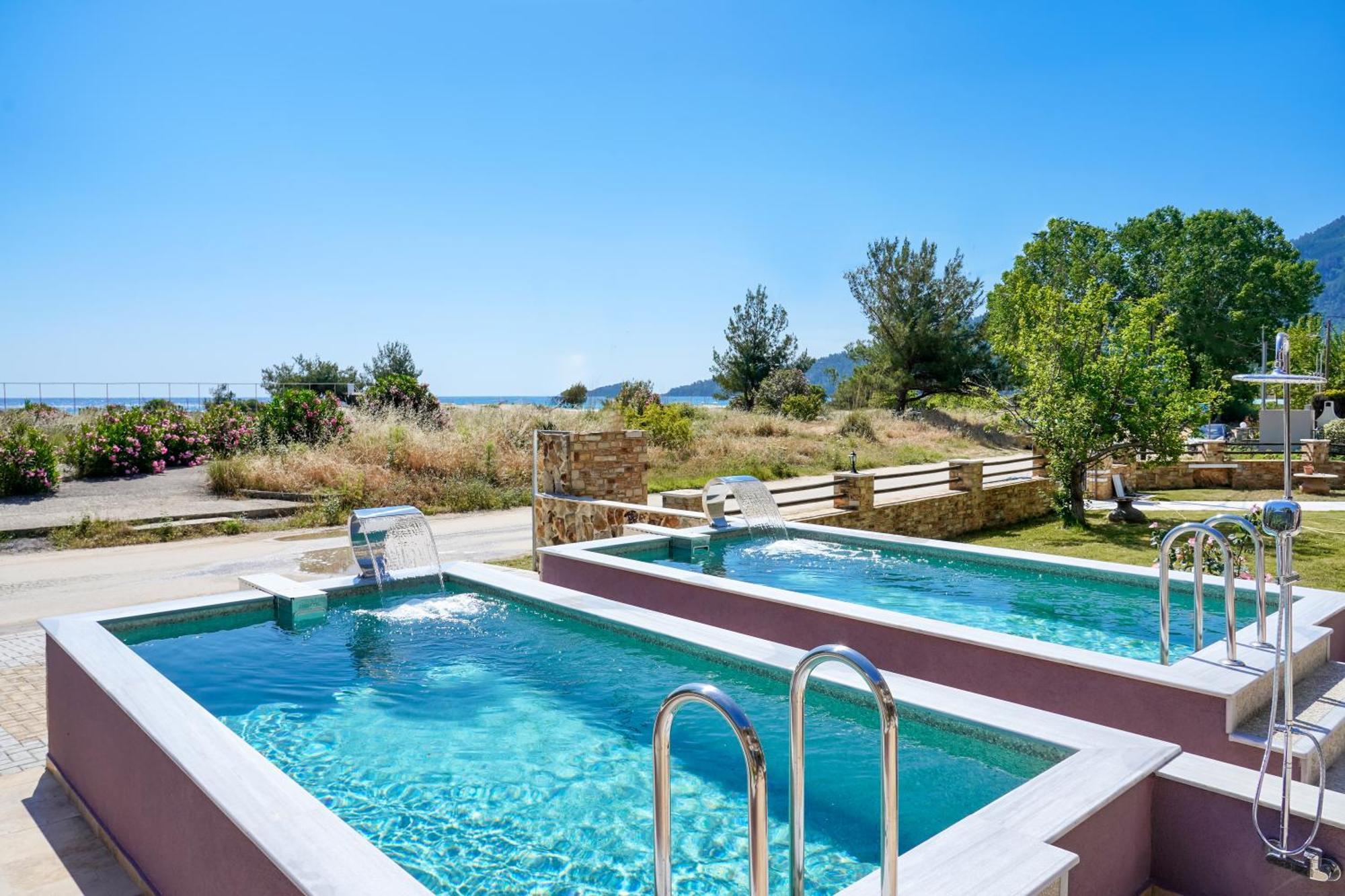 Golden Sunrise Apartments Chrysi Ammoudia Exterior foto